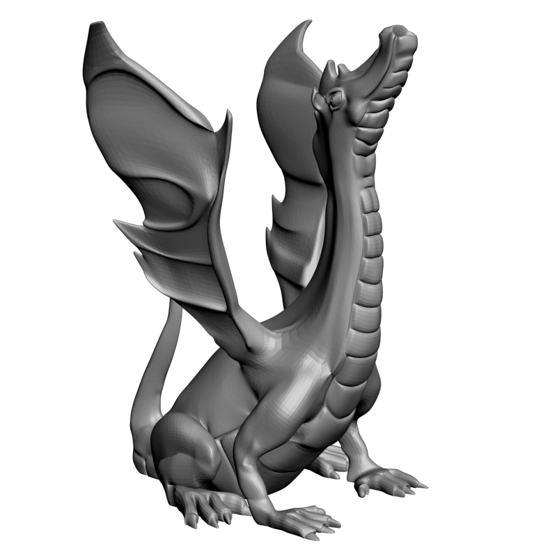 картинка Дракончик PI1-219 3D-STL.COM