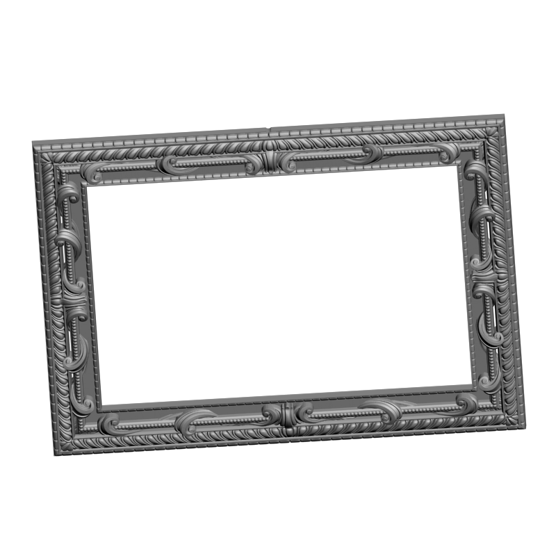 картинка Рама резная D14-487 3D-STL.COM