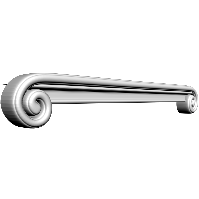 картинка Кронштейн резной D9-189 3D-STL.COM