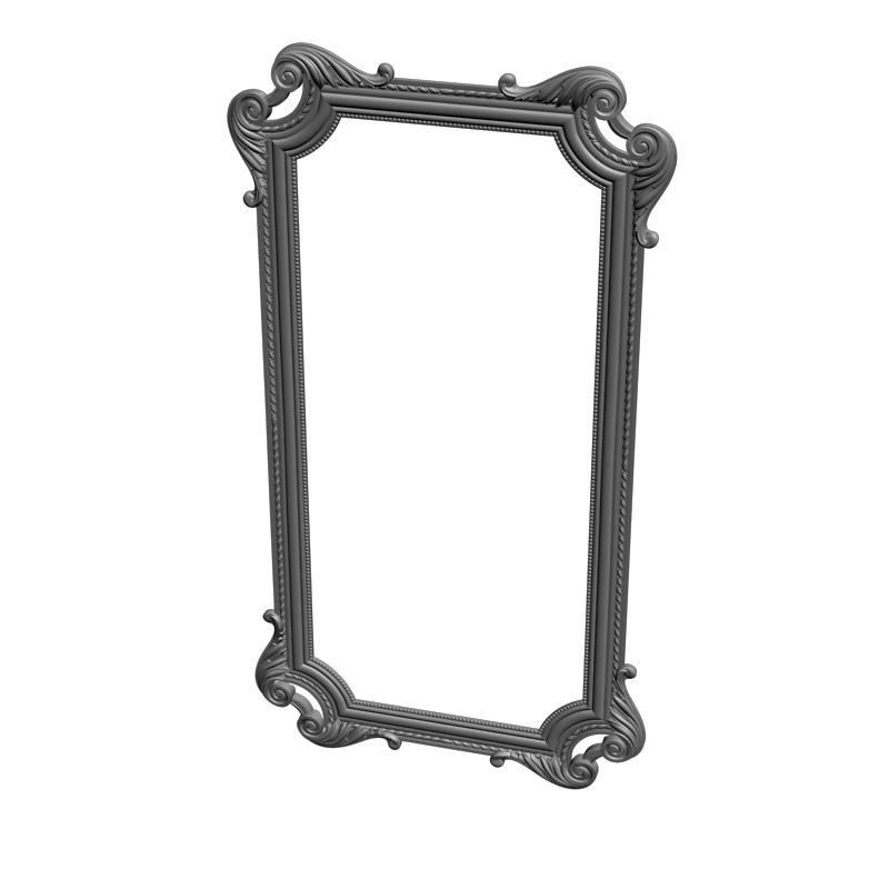картинка Рамка резная D14-590 3D-STL.COM