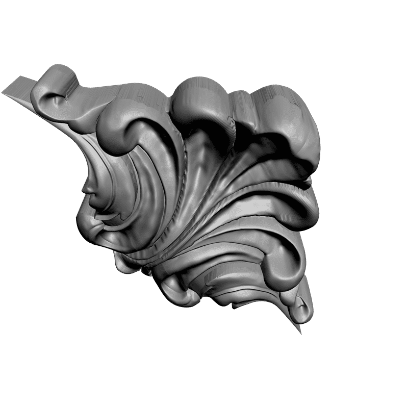 картинка Накладка резная D10-032 3D-STL.COM