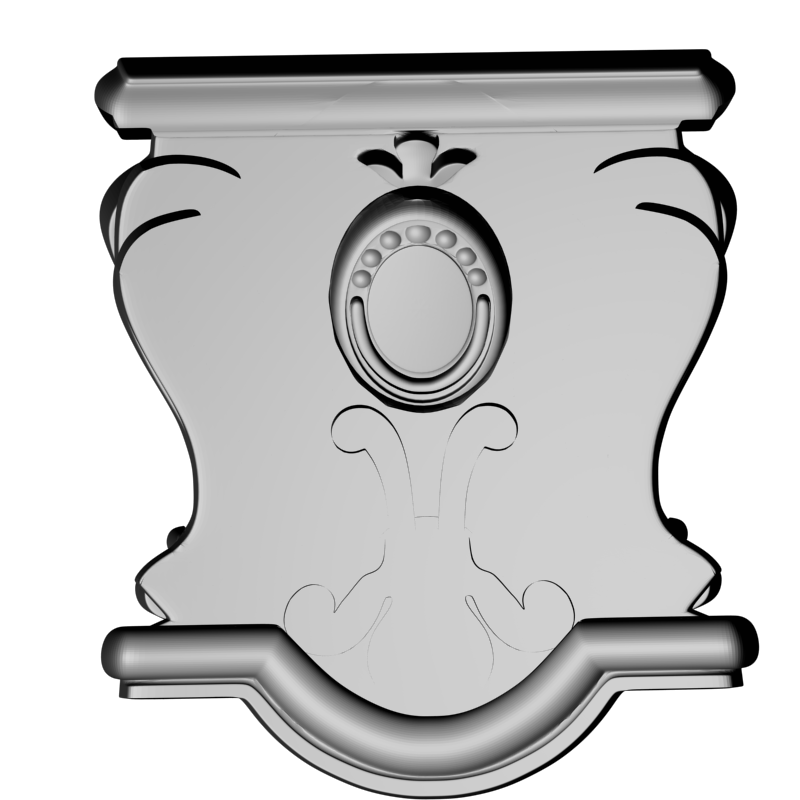 картинка Накладка декоративная D10-442 3D-STL.COM