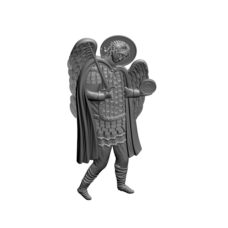 картинка Архангел Михаил V3-448 3D-STL.COM