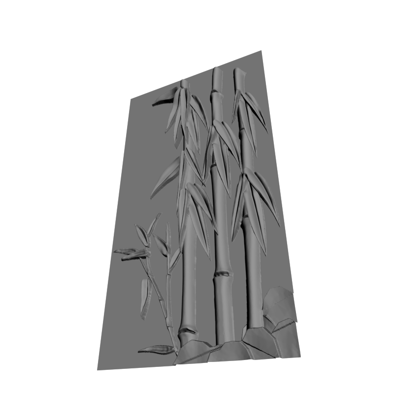 картинка Бамбук D12-644 3D-STL.COM