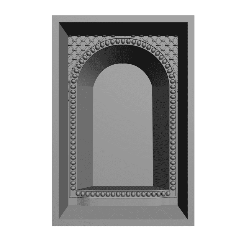 картинка Рама резная под икону D14-299 3D-STL.COM