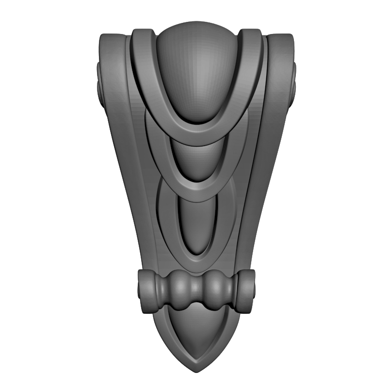 картинка Кронштейн резной D9-209 3D-STL.COM