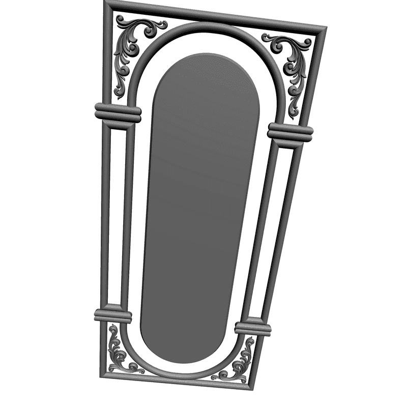 картинка Дверь резная H3-007 3D-STL.COM