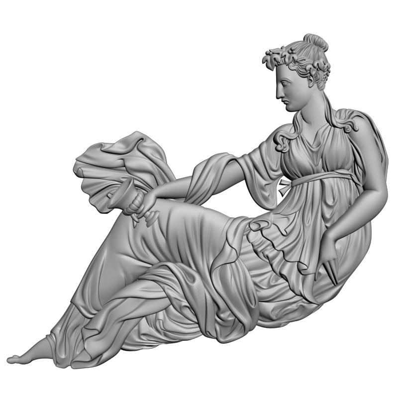 картинка Девушка L1-122 3D-STL.COM