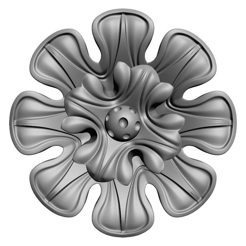 картинка Розетка резная D16-088 3D-STL.COM
