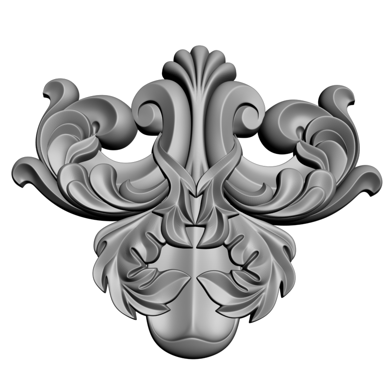 картинка Накладка декоративная D10-440 3D-STL.COM