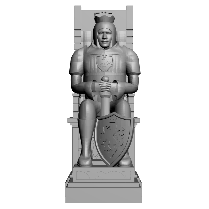 картинка Шахматная фигура PI3-123 3D-STL.COM