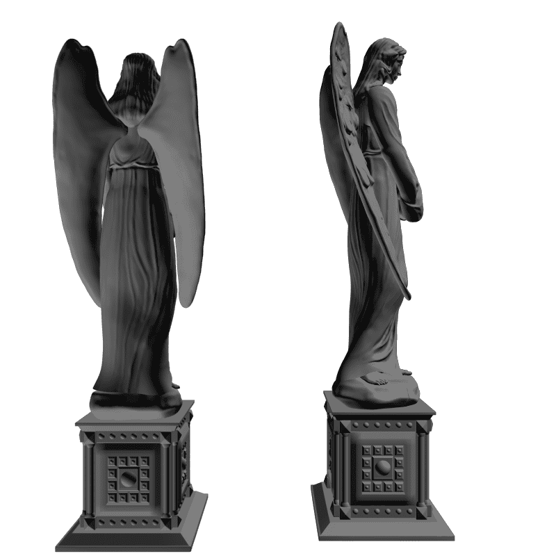 картинка Ангел в рост V1-042 3D-STL.COM