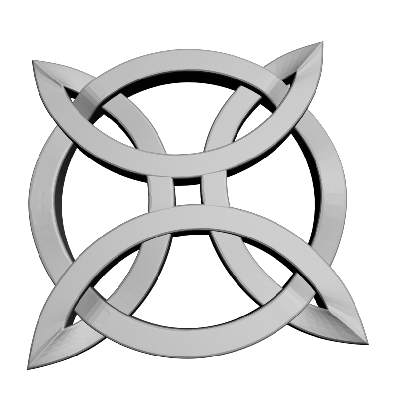 картинка Розетка резная D16-374 3D-STL.COM