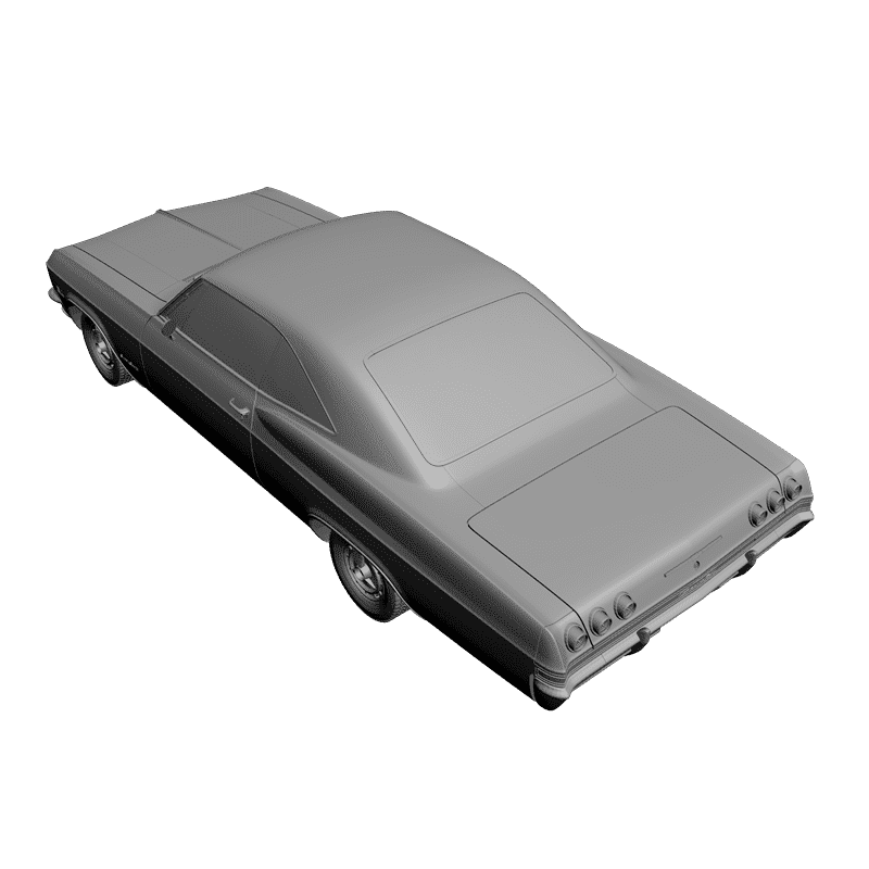 картинка Impala 1965 RT3-022 3D-STL.COM