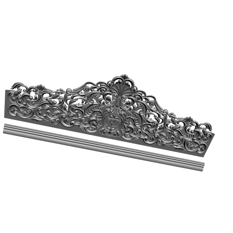 картинка Деталь кровати M4-073 3D-STL.COM