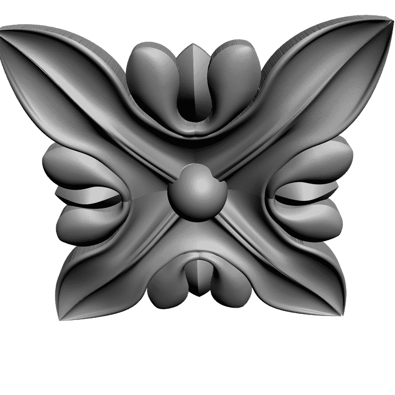 картинка Розетка резная D16-205 3D-STL.COM