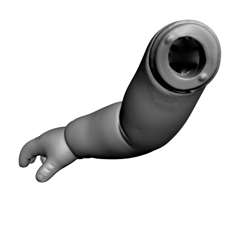 картинка Пупсик Рука PI1-364 3D-STL.COM