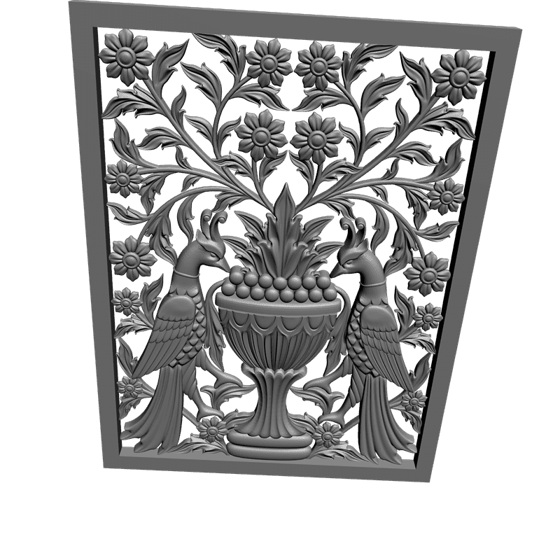 картинка Панель резная D11-051 3D-STL.COM