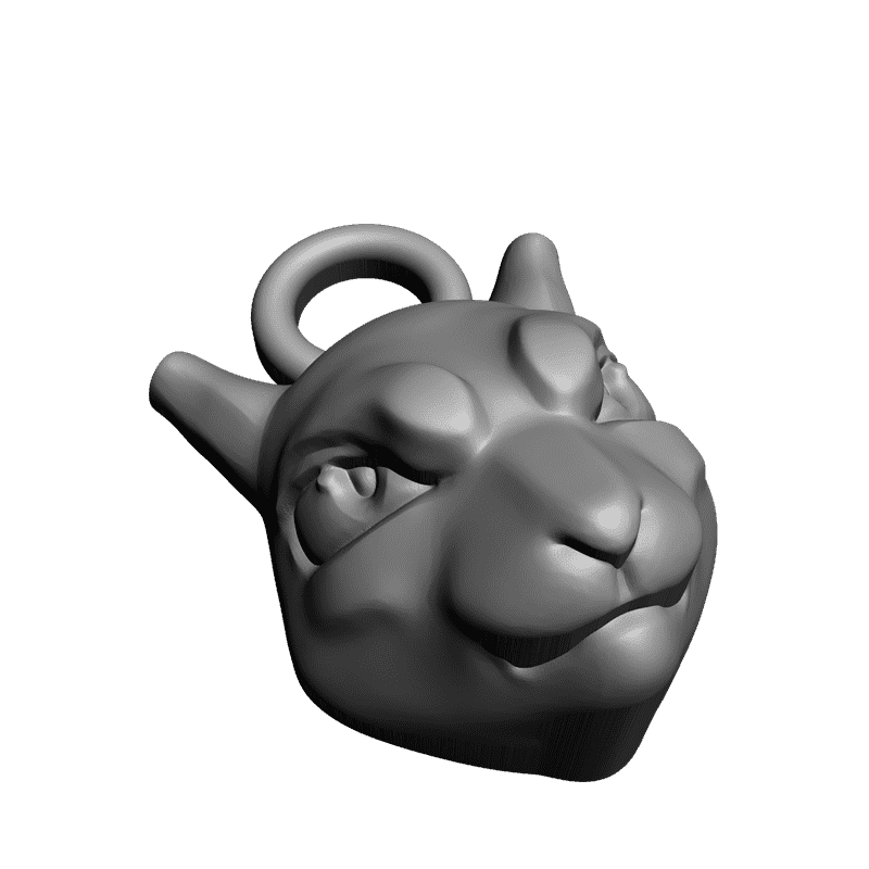 картинка Морда RY5-019 3D-STL.COM