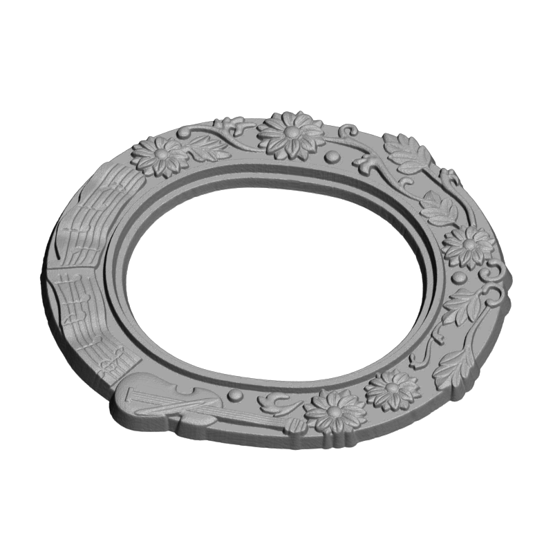картинка Рамка резная D14-605 3D-STL.COM
