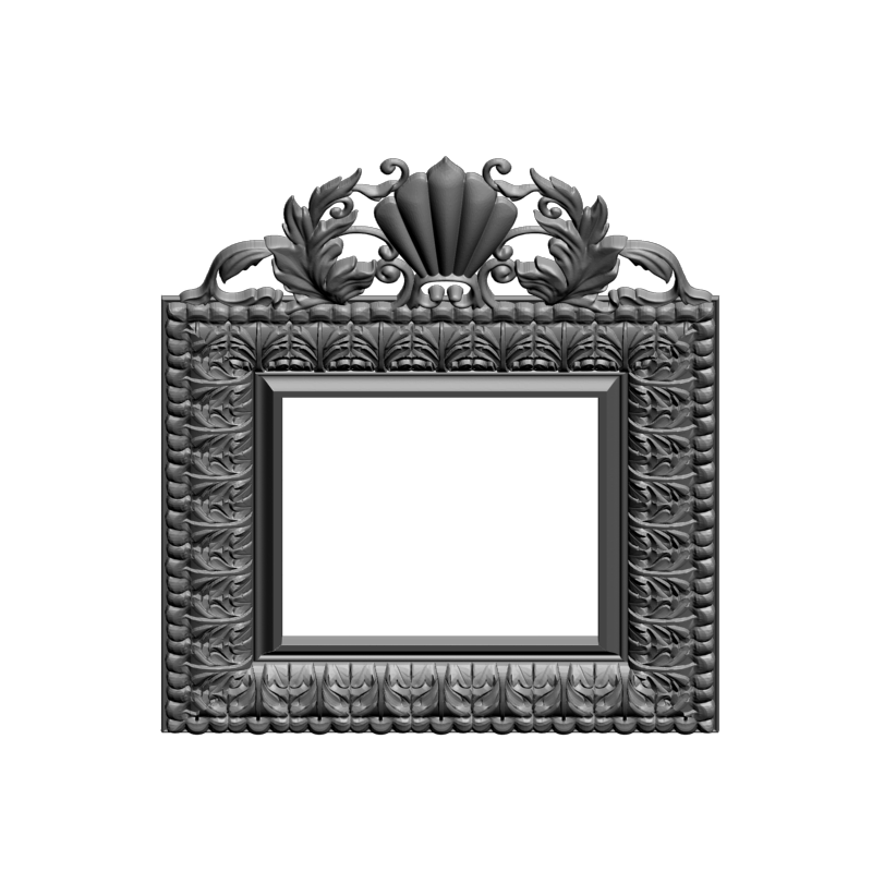 картинка Рамка резная D14-570 3D-STL.COM