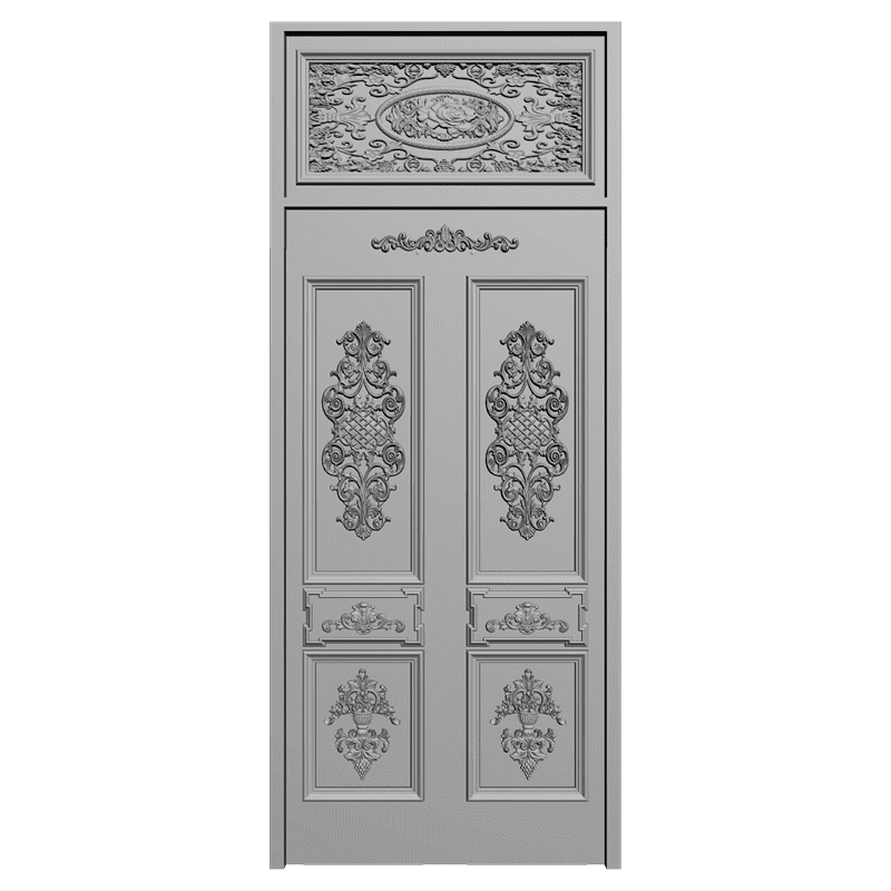 картинка Дверь резная H3-037 3D-STL.COM