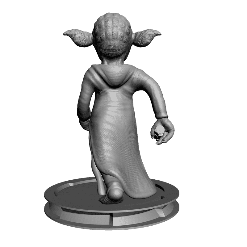картинка Yoda PI1-052 3D-STL.COM