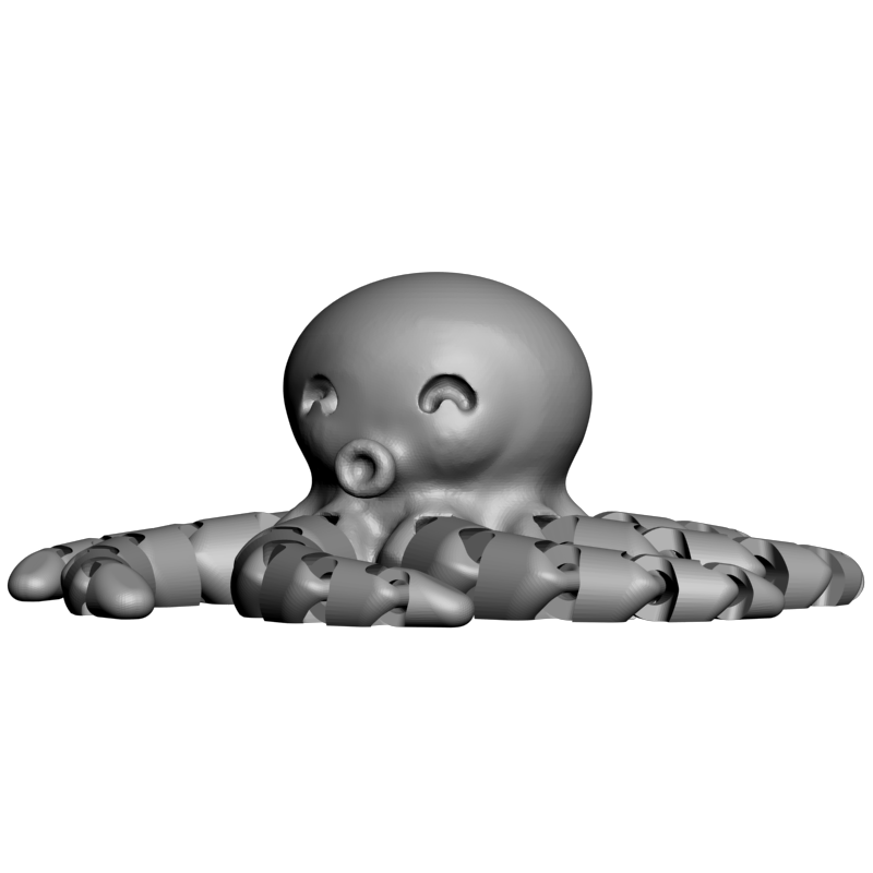 картинка Осьминог PI1-346 3D-STL.COM