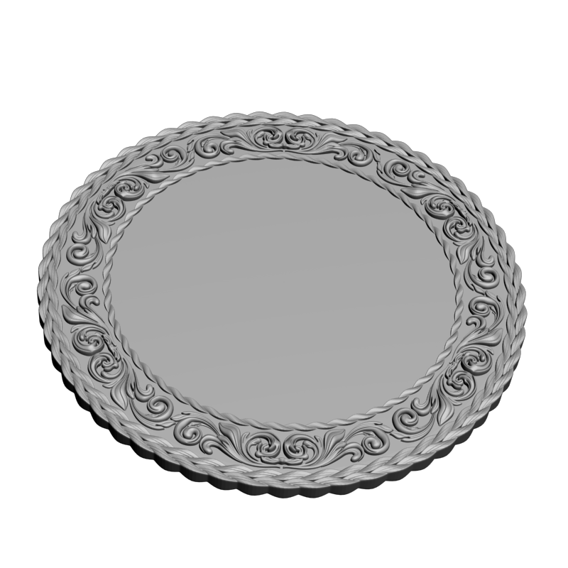 картинка Рамка резная D14-627 3D-STL.COM