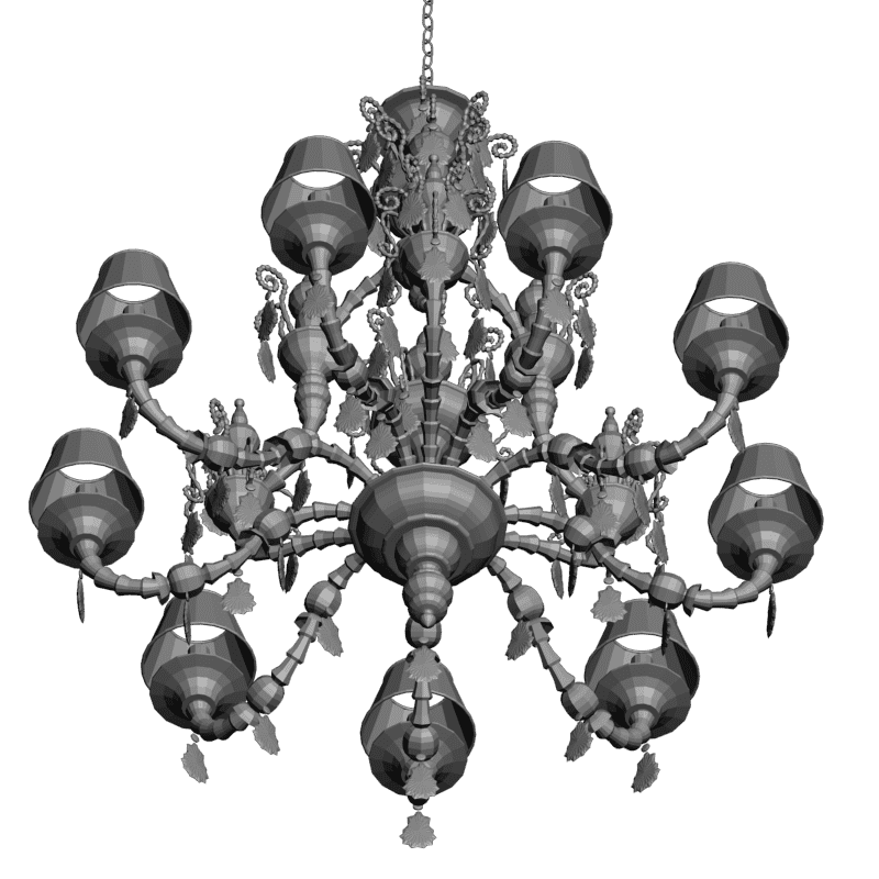 картинка Люстра H6-070 3D-STL.COM