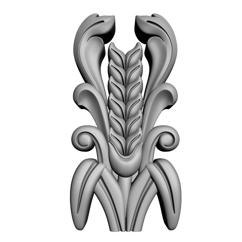 картинка Элемент декора D10-466 3D-STL.COM