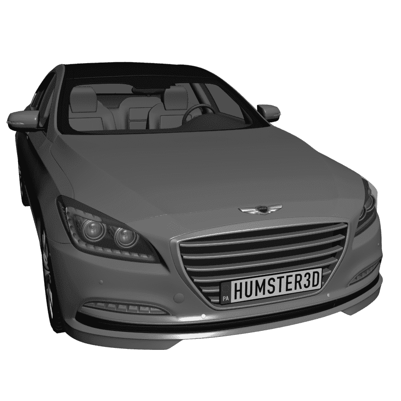 картинка Hyundai Genesis RT3-043 3D-STL.COM