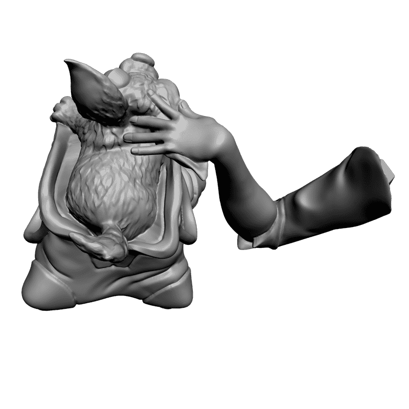 картинка Набор 6 деталей Девушка PI1-106 3D-STL.COM