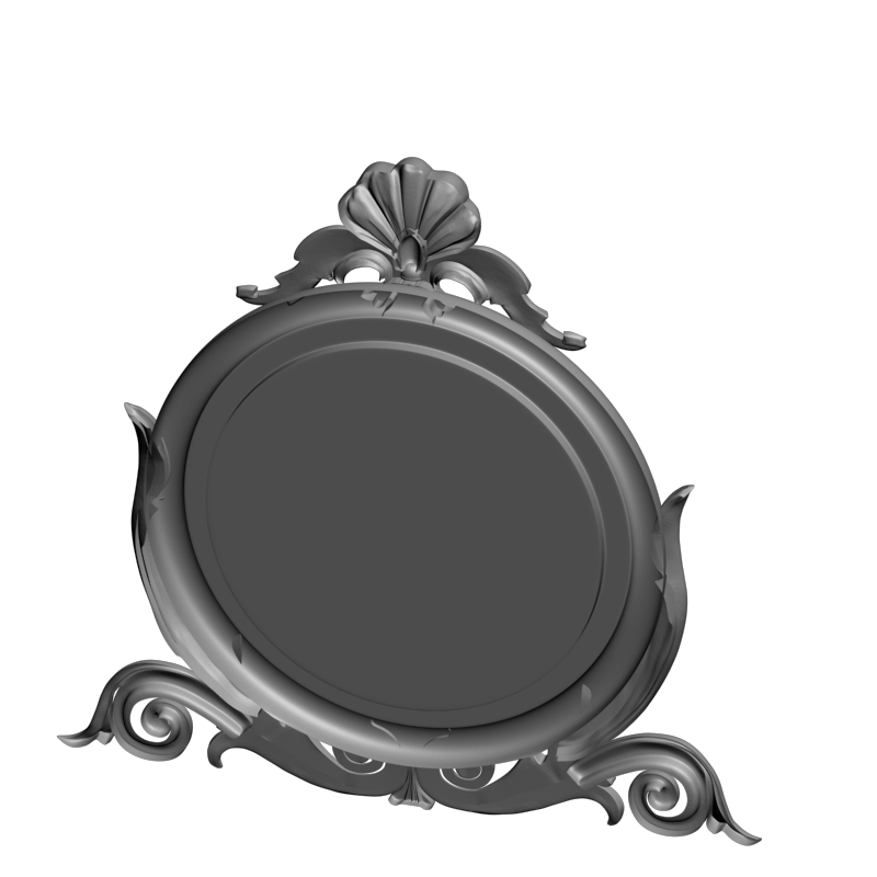 картинка Рамка резная D14-583 3D-STL.COM