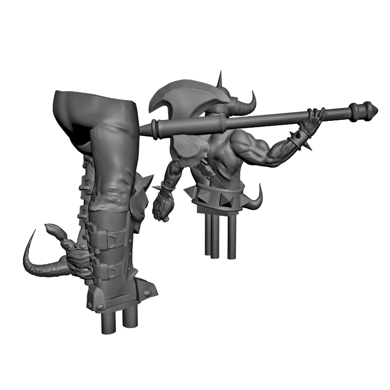 картинка Убийца рептилий L1-110 3D-STL.COM