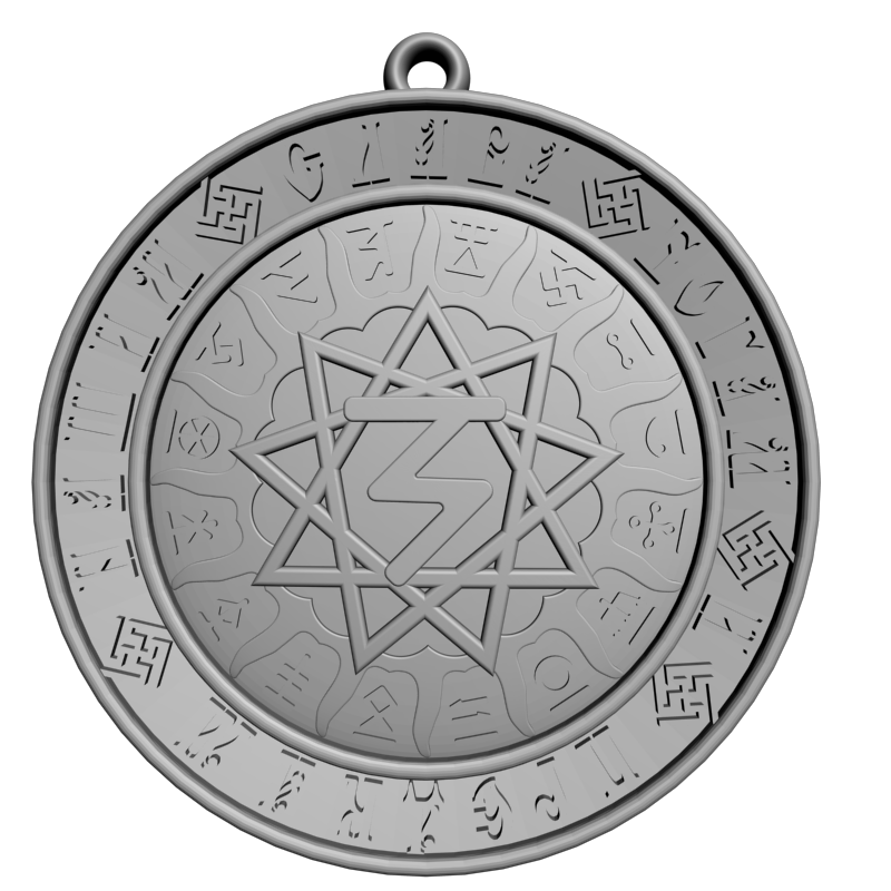 картинка Оберег Чертог Орла RG1-146 3D-STL.COM