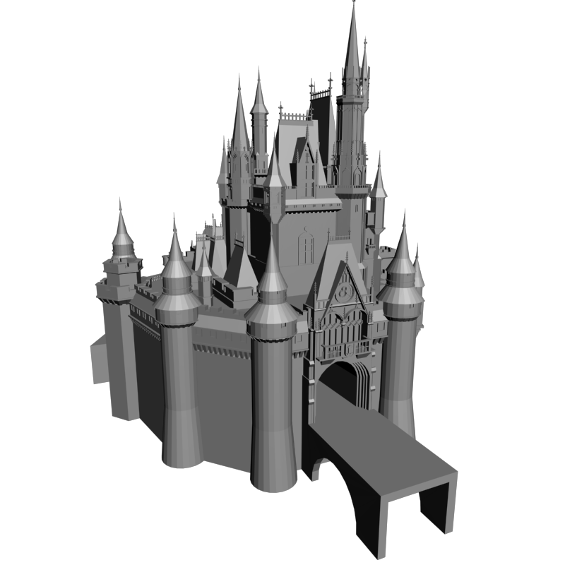 картинка Замок H1-032 3D-STL.COM
