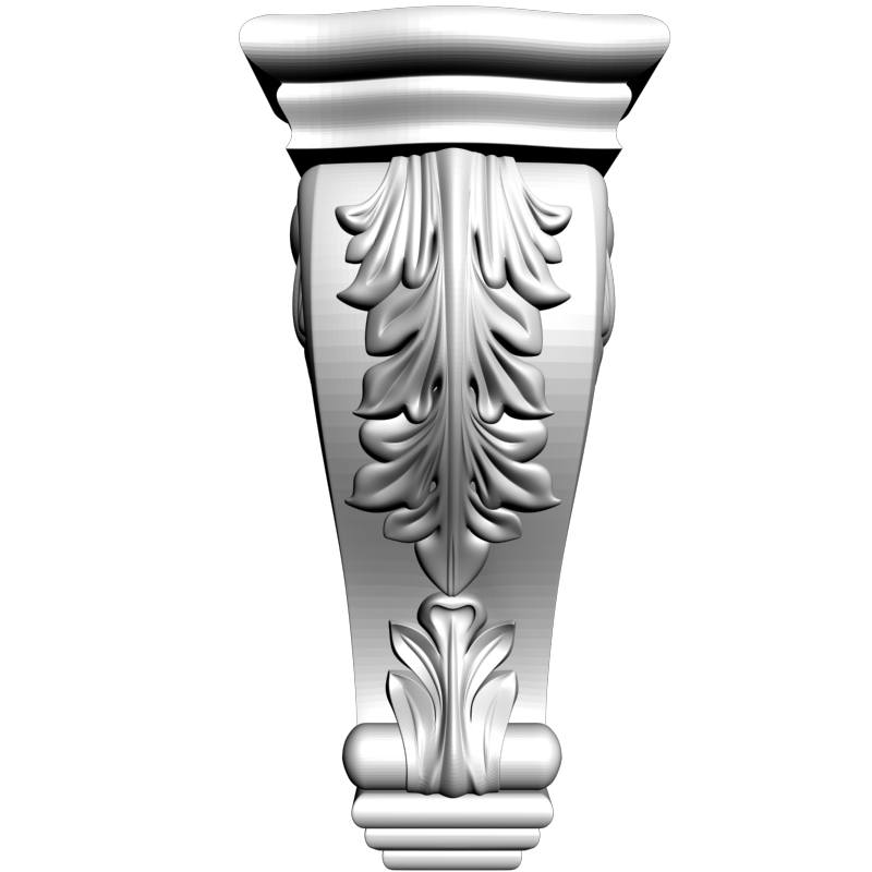 картинка Кронштейн резной D9-181 3D-STL.COM