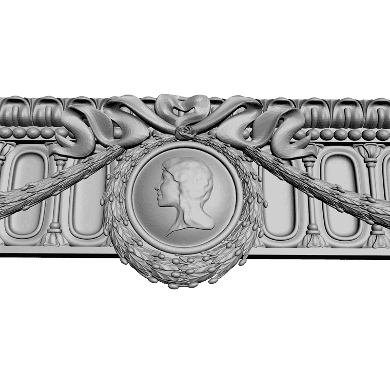 картинка Накладка резная D10-122 3D-STL.COM