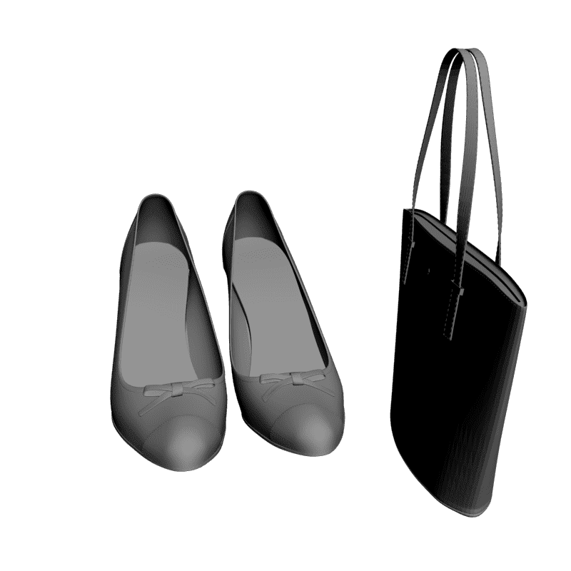 картинка Туфли и сумка от Kate Spade P4-261 3D-STL.COM