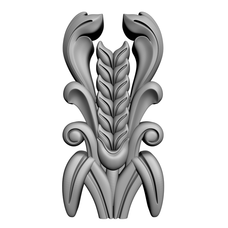 картинка Элемент декора D10-466 3D-STL.COM