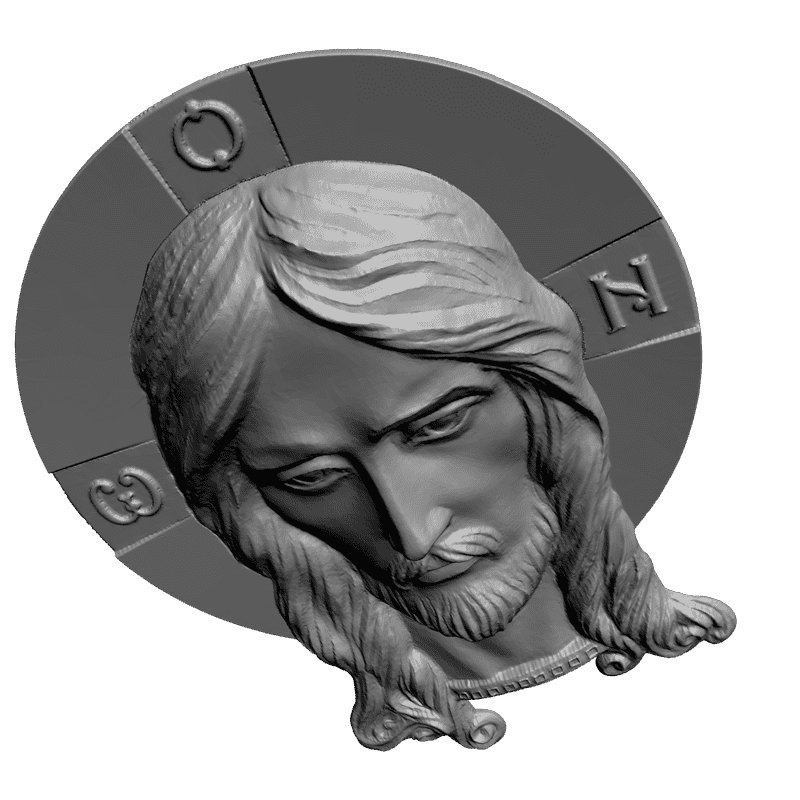 картинка Иисус V6-013 3D-STL.COM