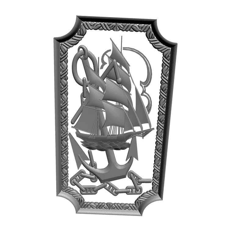 картинка Фасад мебельный M10-011 3D-STL.COM