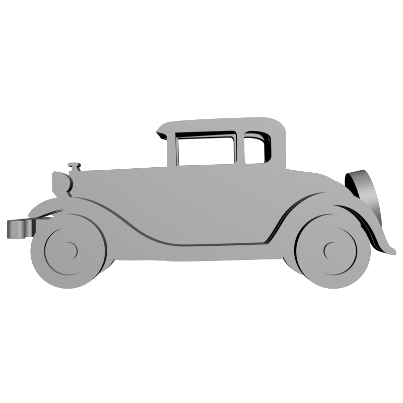 картинка 1930 Форд Модель упрощенная PI1-357 3D-STL.COM