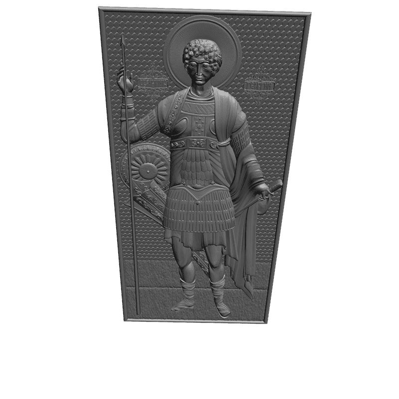 картинка Святой Мученник Виктор V3-062 3D-STL.COM
