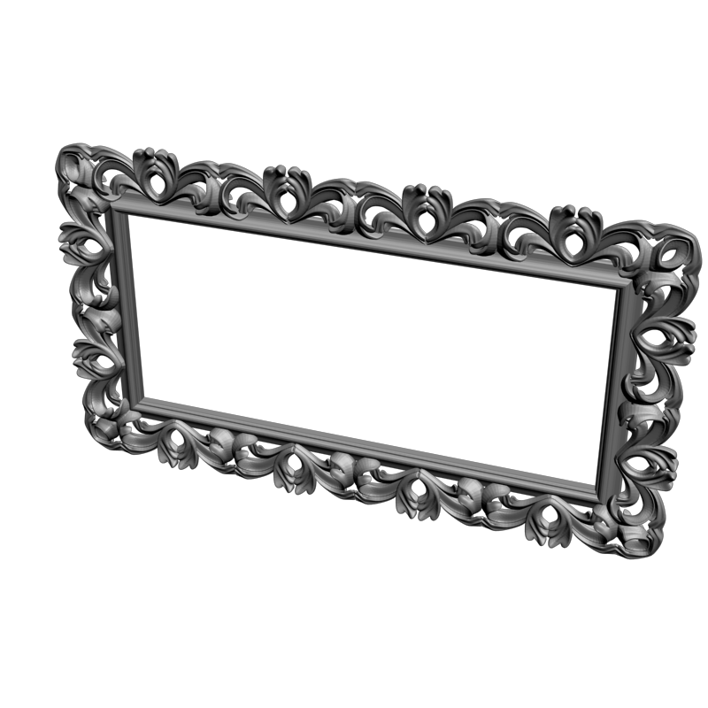 картинка Рамка резная D14-645 3D-STL.COM