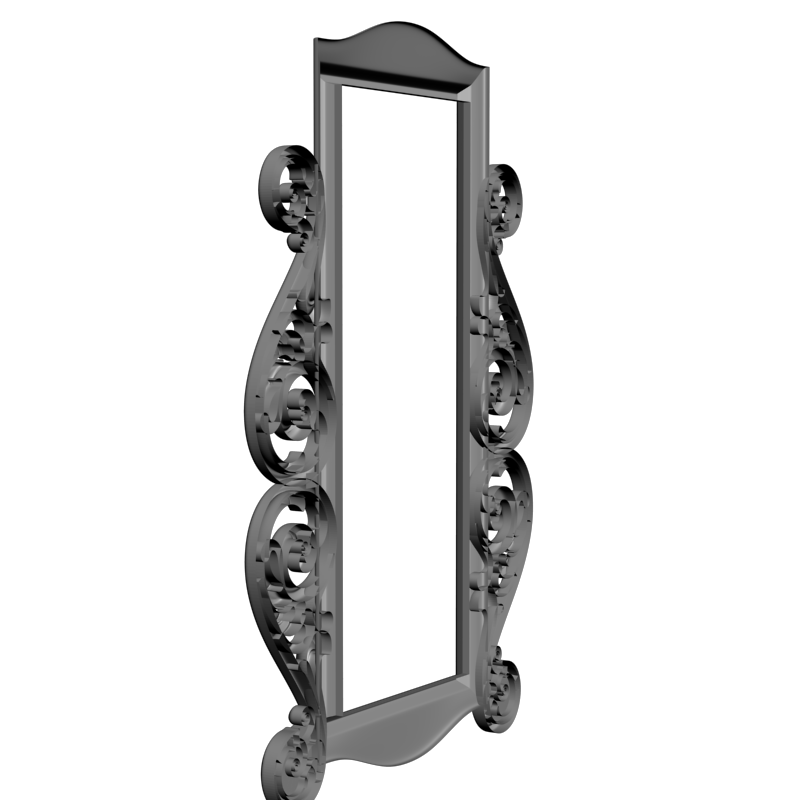 картинка Рама резная D14-436 3D-STL.COM