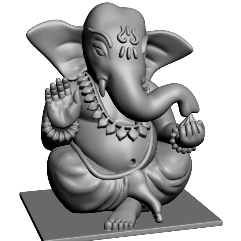 картинка Ганеша V9-072 3D-STL.COM