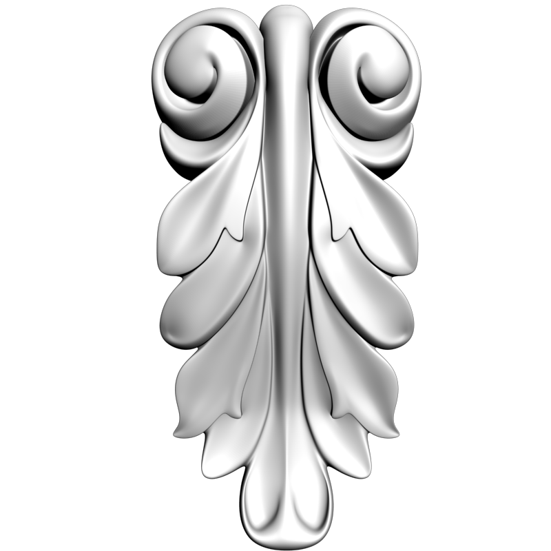 картинка Кронштейн резной D9-187 3D-STL.COM