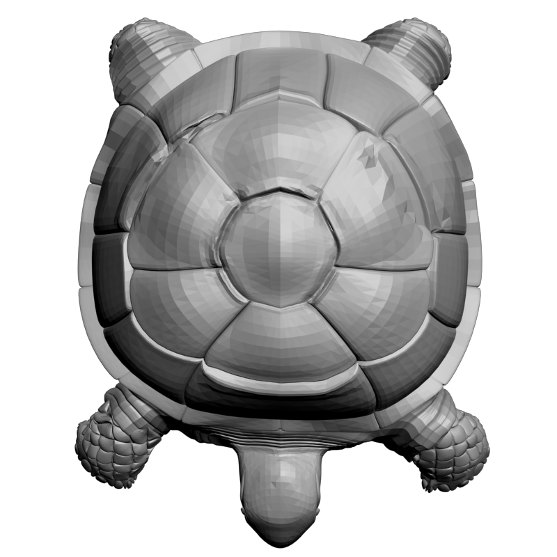 картинка Черепаха F2-021 3D-STL.COM